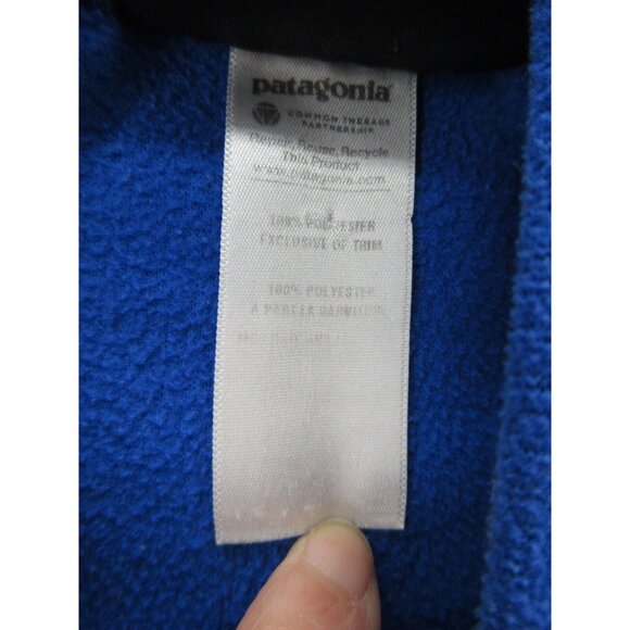VINTAGE Patagonia Synchilla Sweatshirt XL Fleece 1/4 Zip Hiking Y2K * - Picture 12 of 13